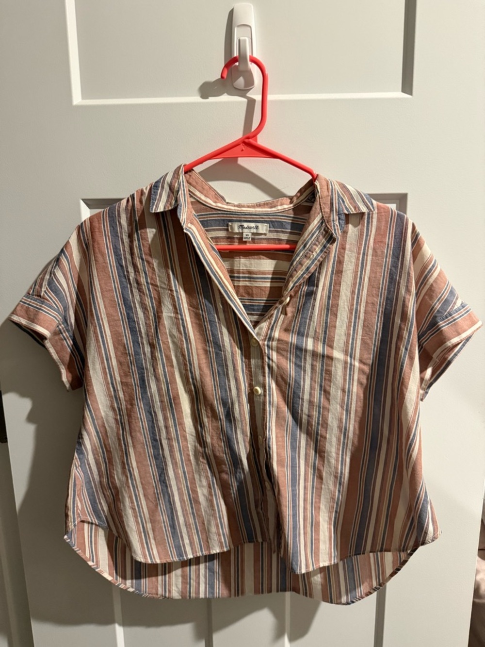 Madewell Striped Button-Up Shirt